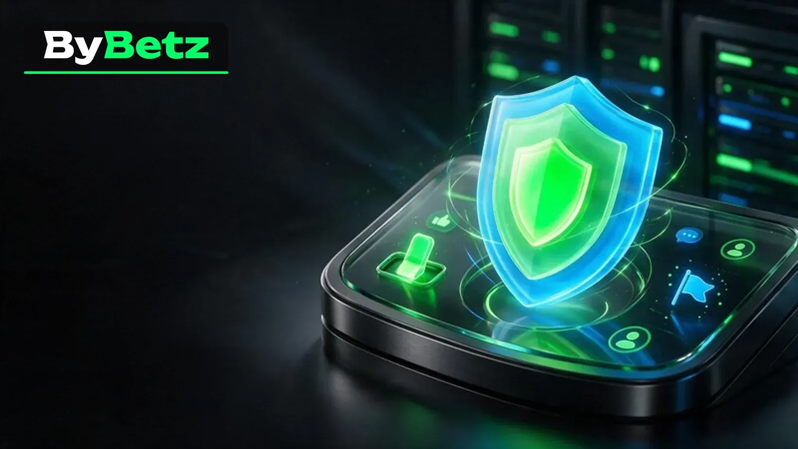 ByBetz social safety dashboard with block, report and privacy controls